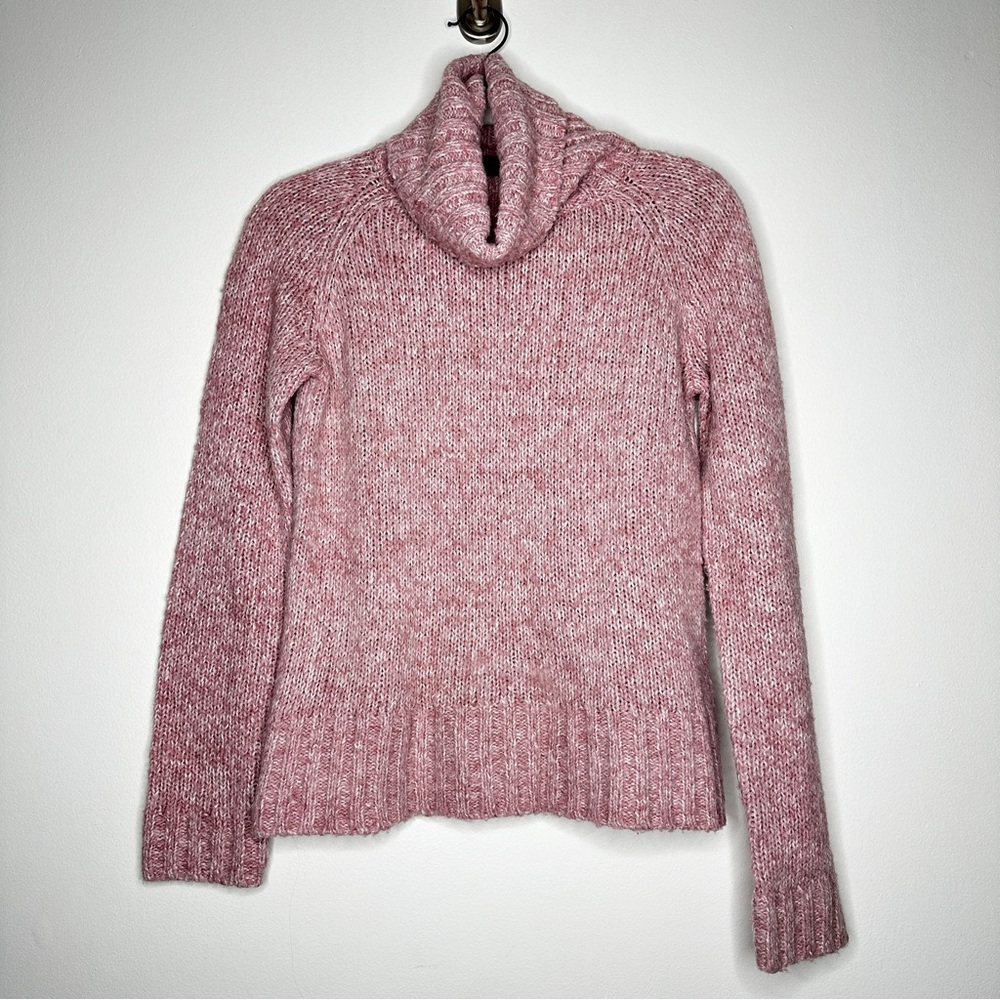 The Limited VTG Vintage Pink Knit Turtleneck Sweater Wool‎